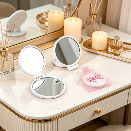 The Bow Pocket Mirror