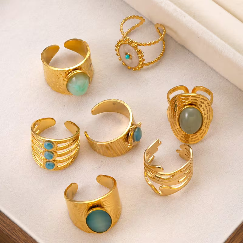 The Elara Ring Edit - 7 Pieces — alternate product view