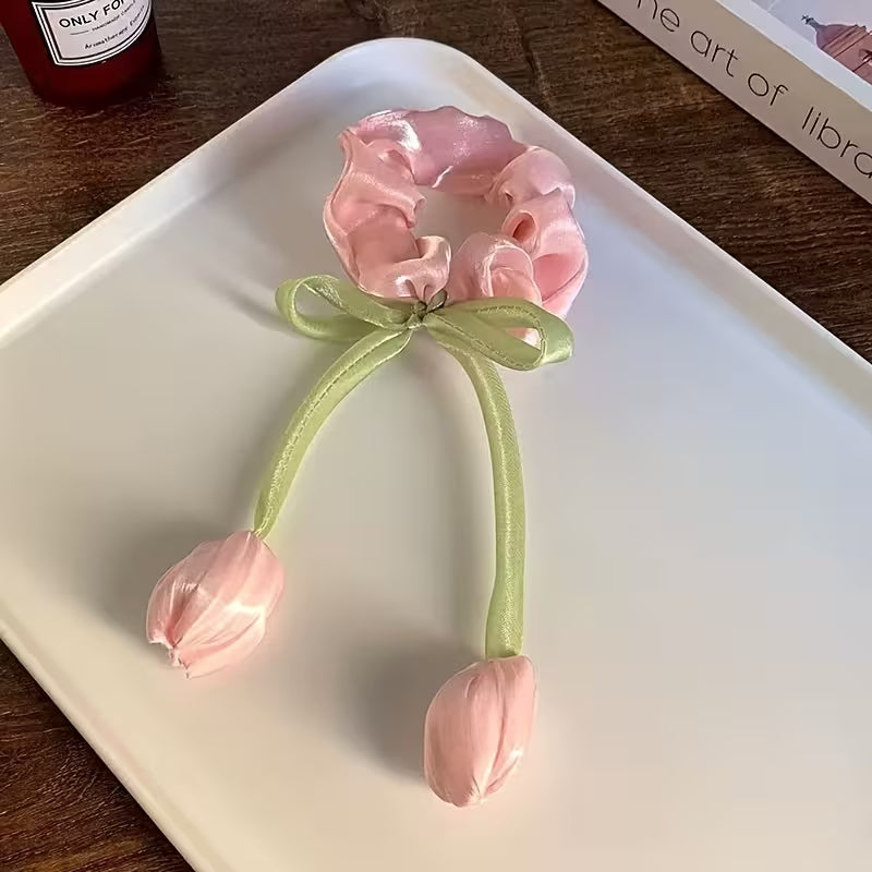 The Tulip Hair Tie Trio — additional product detail