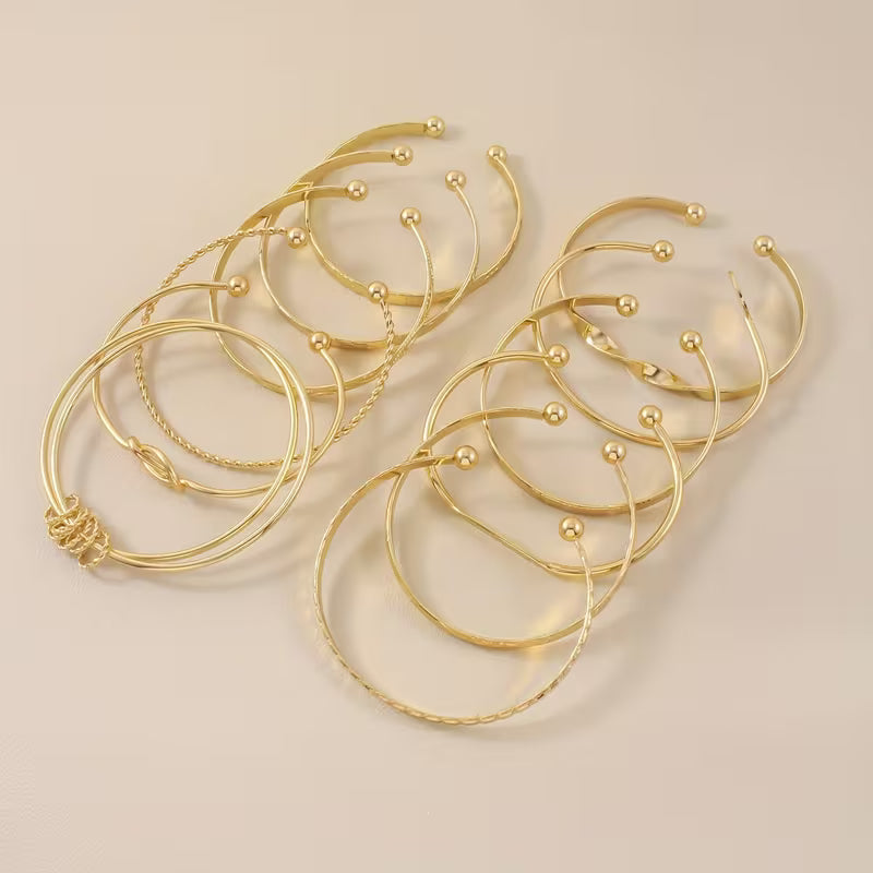 The Aurelia Bracelet Edit – 12 Pieces — close-up detail