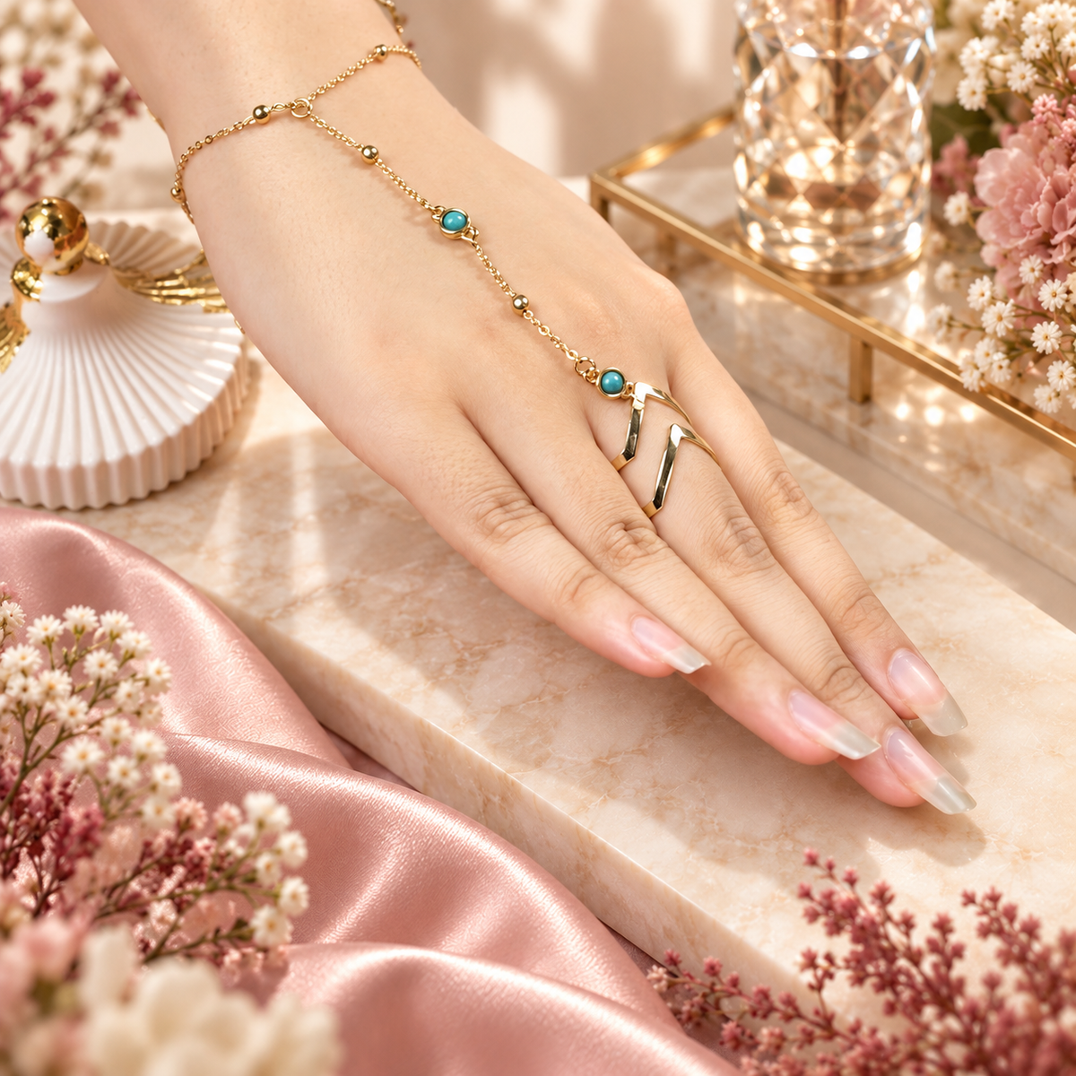 The Vela Knuckle Ring — alternate product view