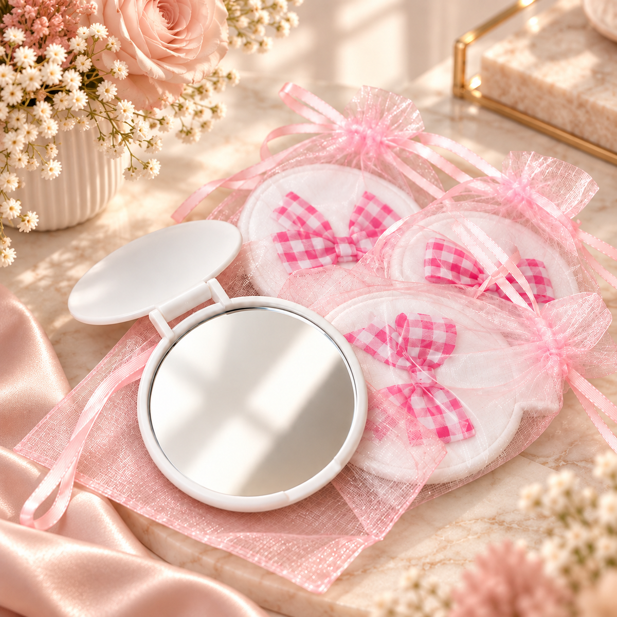 The Bow Pocket Mirror — alternate product view