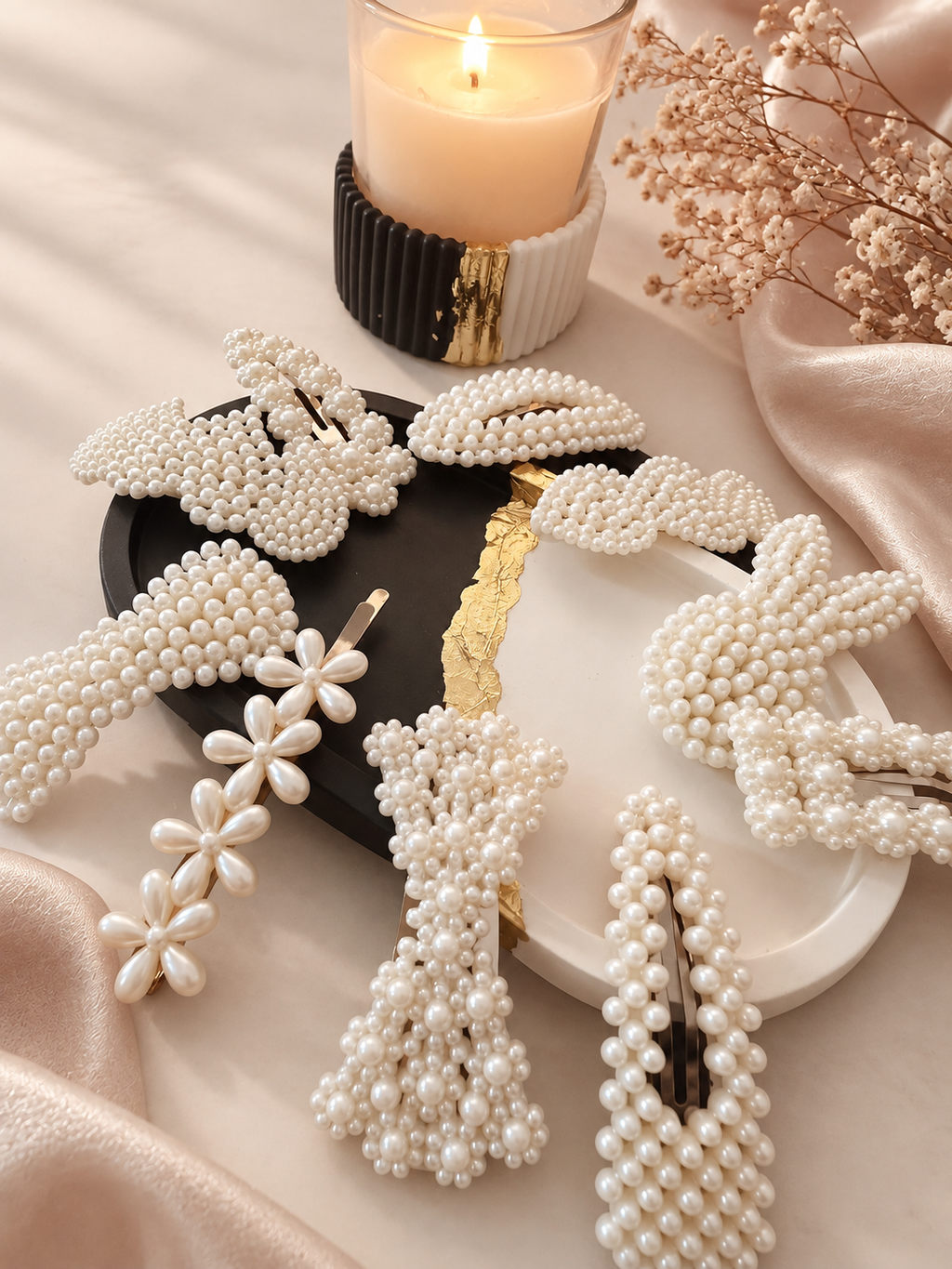The Pearl Edit Hair Clips — alternate product view