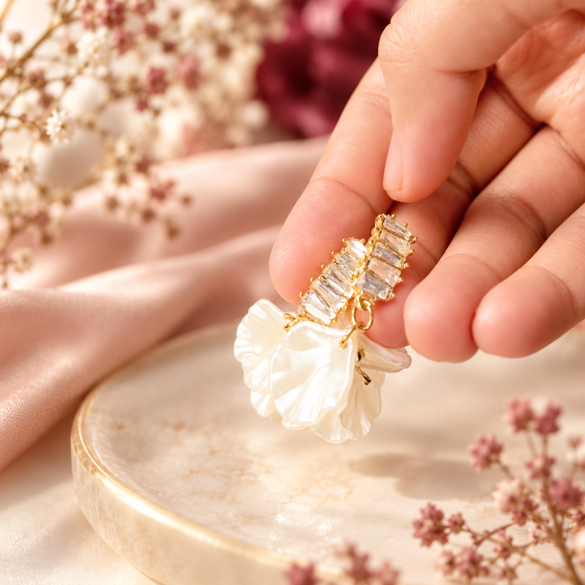 The Ivory Edit Earring Set — additional product detail