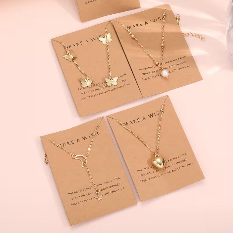 The Celestial Pendant Necklace — styled product view