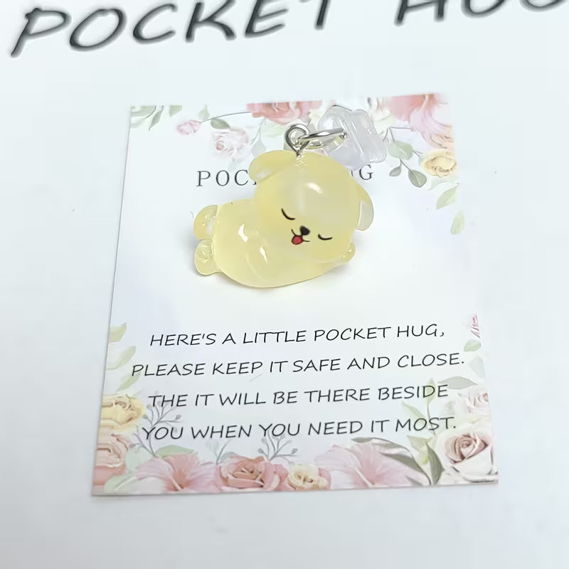 The Glow Puppy Phone Charm — alternate product view