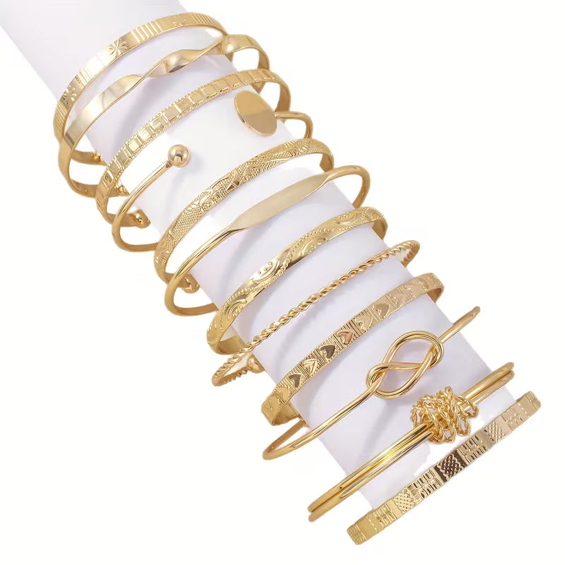 The Aurelia Bracelet Edit – 12 Pieces — styled product view
