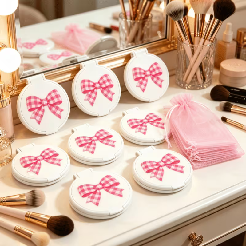 The Bow Pocket Mirror — alternate product view