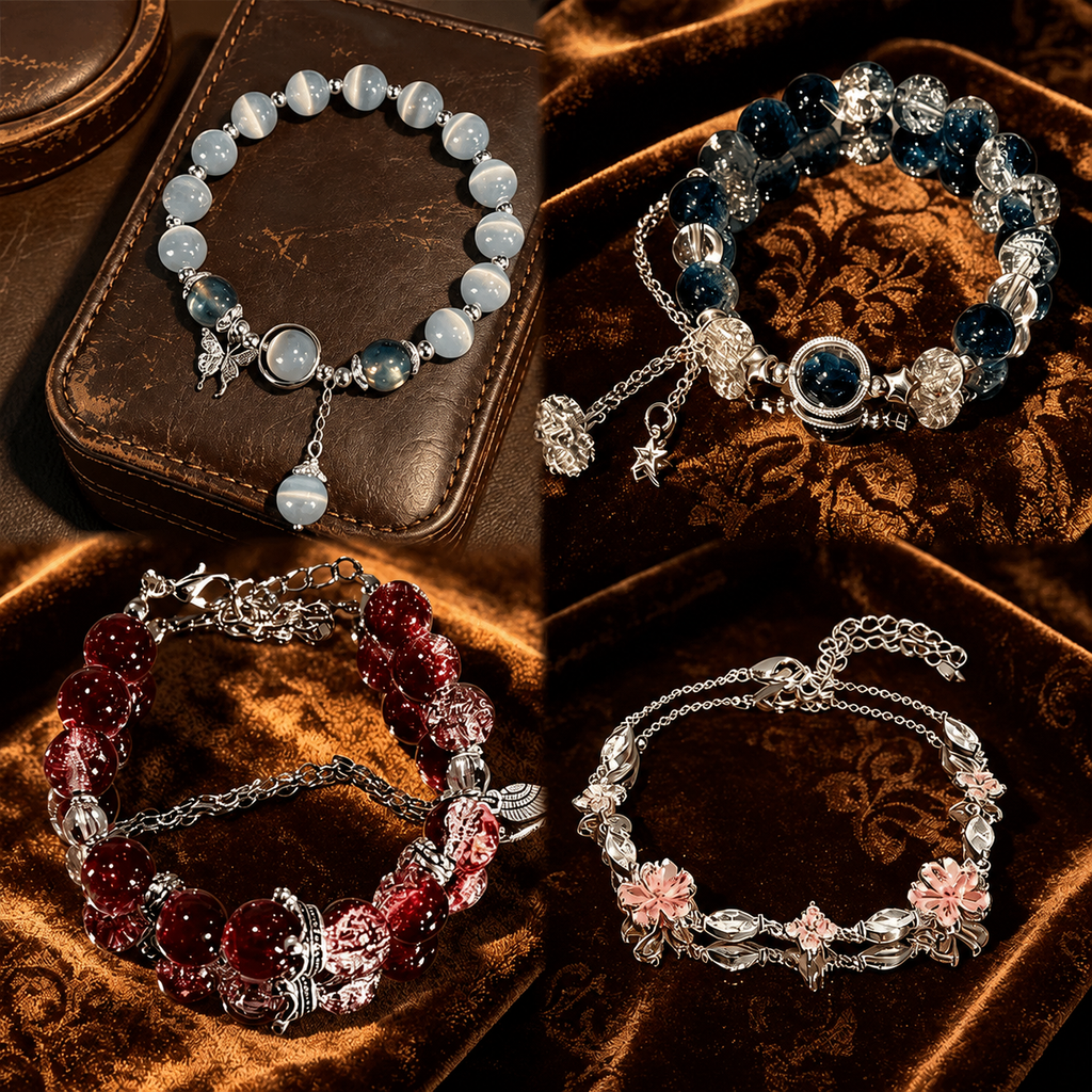 The Celestial Charm Bracelet — alternate product view