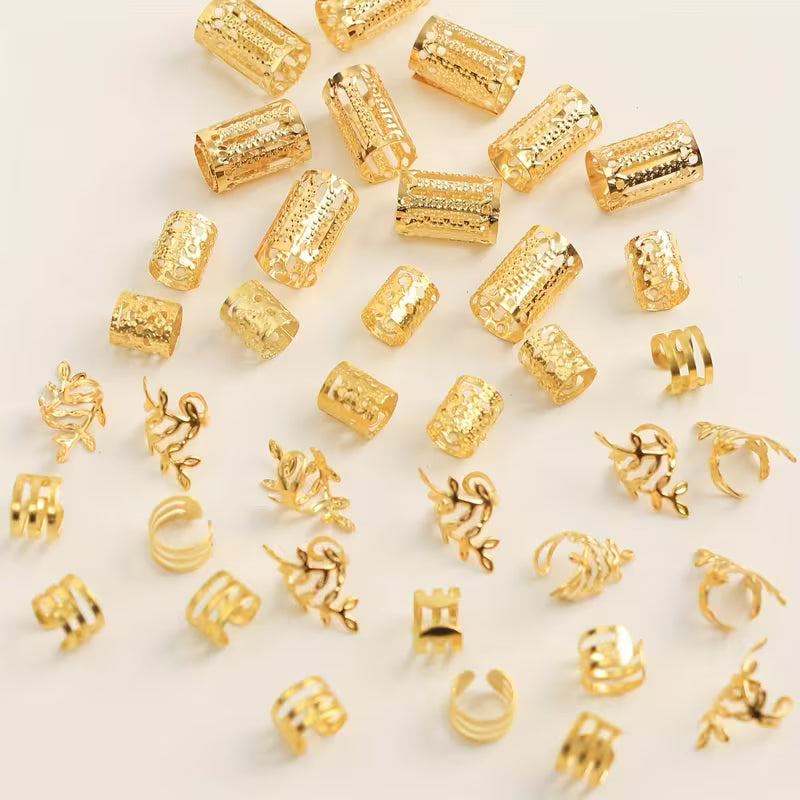 The Solara Braid Ring Set – 10 Pieces — alternate product view