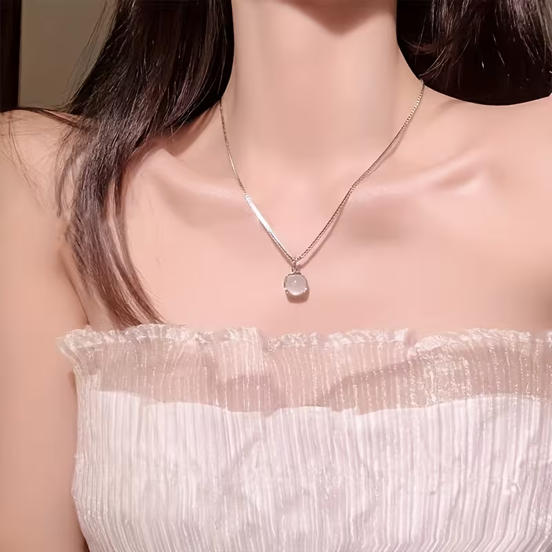 The Moonlight Necklace Edit — close-up detail