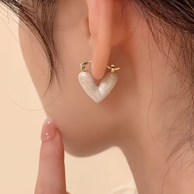 The Ivory Edit Earring Set — styled product view