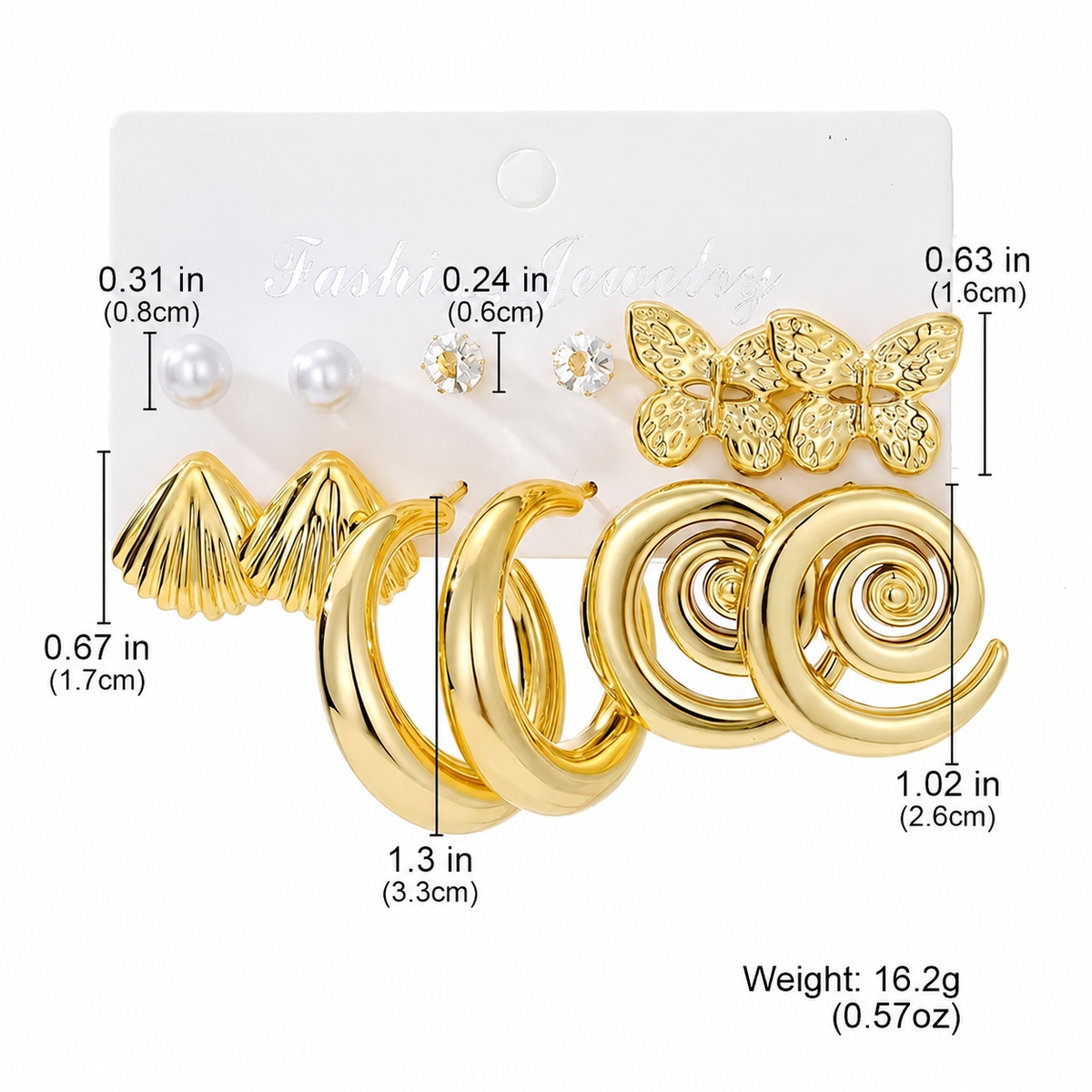 The Aurette Earrings — styled product view
