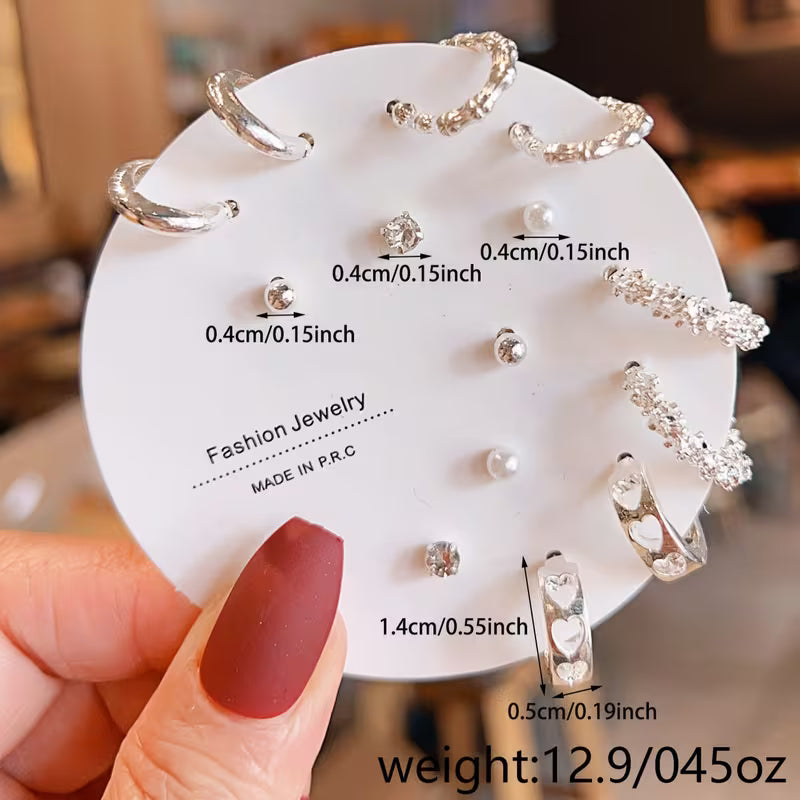The Petite Silver Earring Edit — additional view 11
