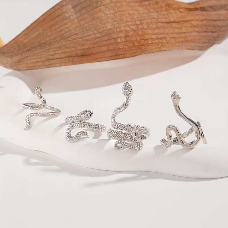 The Serpentine Ring Set — alternate product view