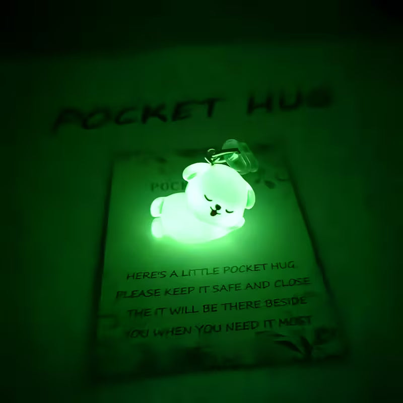 The Glow Puppy Phone Charm